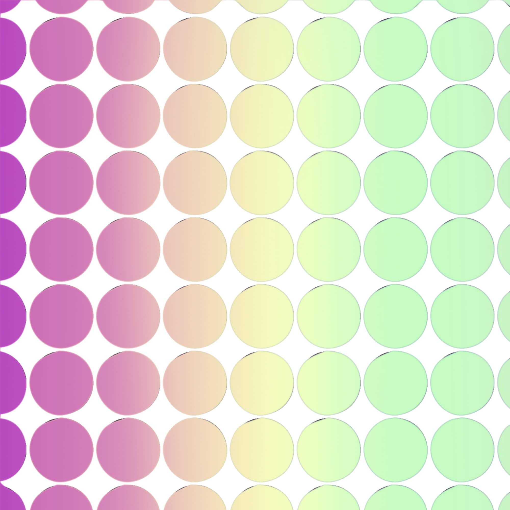 Cricut® Holographic Iron-On Circles Mosaic
